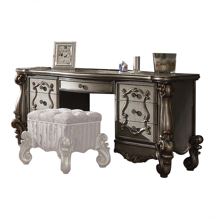 Versailles Antique Platinum Vanity Desk image