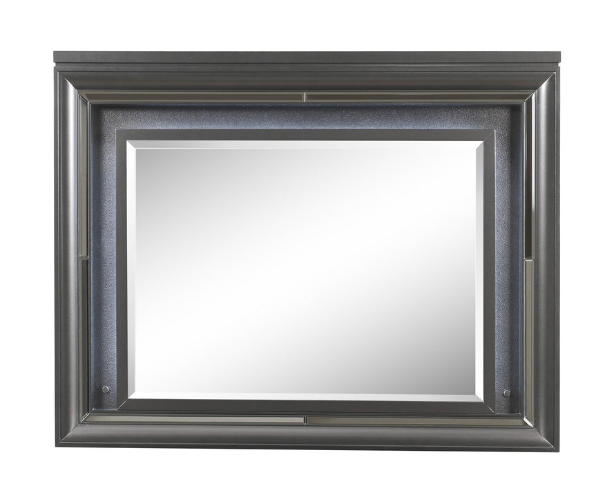 Sawyer Metallic Gray Mirror (LED) image