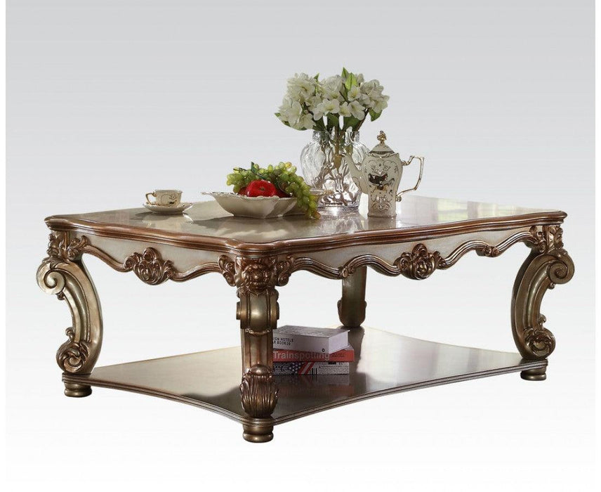 Acme Vendome Coffee Table in Gold Patina 83000 image